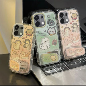 Oppo K12s Phone Case Full Screen Cat Design Shockproof K10 Vitality Version Makeup Mirror Silicone Protective Cover for OPPO