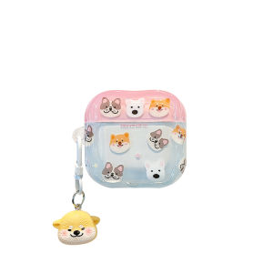เคสป้องกัน AirPods4 Pro3 Silicone ลายสุนัขการ์ตูนน่ารัก Eyekey สำหรับ AirPods รุ่น 1/2/3 สาย Bluetooth ไร้สาย คุณภาพสูง ทนทาน