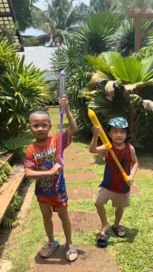 Đồ Chơi Ống Thụt Phun Nước Pháo Hoa Trò Chơi Công Viên Nước Ống Phụt 1 Nòng Mùa Hè Đi Biển Summer