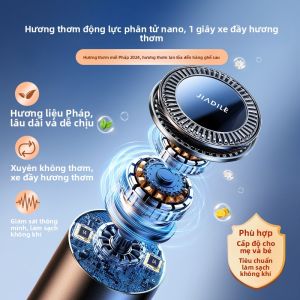 MONLEYTA | Phong cách nam Long Guo Car Perfume 2025 Mẫu mới Nước hoa lâu dài nhẹ Nước hoa nam cao cấp dạng nén dùng trong ô tô