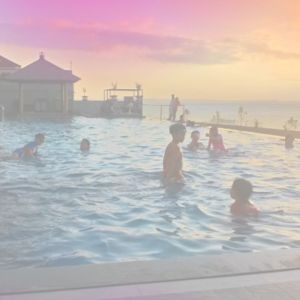 Baju Renang Wanita Polos Tangan Panjang Dengan Cup Bra (BRTP)