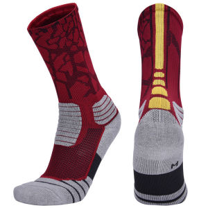High Quality New Men Outdoor Sports Elite Basketball Socks Men Cycling Socks Compression Socks Cotton Towel Bottom Mens socks
