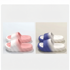 ECAC | Extremely Comfortable Slipper for Couples Outdoor Use Non-Slip Anti-Odor Thick Sole Summer Wear