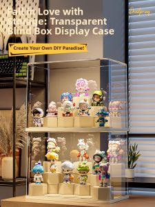 XUNHUAI | Dustproof Clear Acrylic Display Rack