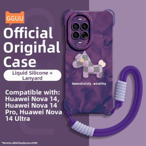 GGUU | Silicone Full Coverage Phone Case For Huawei nova Multiple Models With Wristband