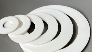 Gioăng/Ron Teflon - PTFE Chịu Nhiệt Lắp Cho Mặt Bích