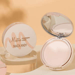 ❊Soft Yarn Clear and Clear Makeup Powder Cake with Lightweight Makeup and Coke Concealer for Women Without Makeup and Dry Oil Skin Lasting Waterproof Sweat-proof and Brightening✥