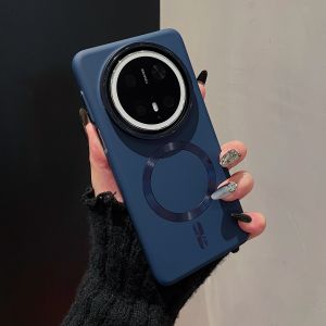 Huawei Mate70Pro Wireless Magnetic Skin-like Matte Anti-fall Protection Case Men Women Style Durable Shockproof Cover