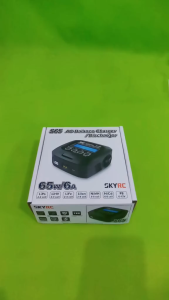Charger SkyRC S65 65W 6A Alat Cas LiPo 2S 3S 4S RC Discharger/Balance Charger XT60 Original