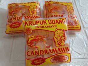 Kerupuk Mentah Kerupuk Udang 200gram Candramawa asli indramayu paket 3pcs