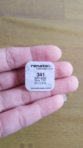 Renata SR714SW Baterai jam tangan Renata 341 SR714SW Silver 1.55V