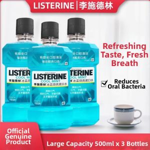 Seago | Breath Freshening Mouthwash 500ml Reducing Stains Fresh 3 Bottles