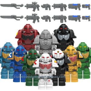 Compatible Third-Party Warhammer 40K Space Wolves MY606 Figure Brick