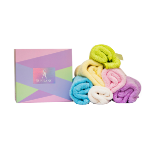 Susisang Soft Quick Dry High Absorbency Baby Towel Square Face Towel for Infants And Toddlers Chinese Brand Home Textile