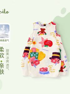 HUANMILE | Cute Sweet Sleeveless Summer Dress for Girls