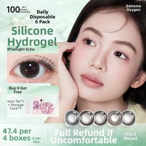 YOUHOO | Daily Wear Small Diameter Moist Comfortable Contact Lenses 6 Pieces
