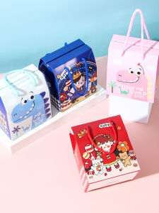 61 Childrens Day Baby Candy Gift Box Children One-Month Birthday Return Gift Kindergarten Gifts Satchel Packaging Empty Case