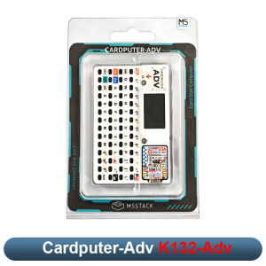 M5Stack Cardputer Adv ESP32 คอมพิวเตอร์แบบการ์ด 56 ปุ่ม บอร์ดพัฒนาโปรแกรมได้ Stamp-S3A สำหรับระบบ IoT อัจฉริยะ ชุดอุปกรณ์