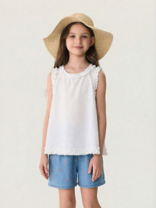 Marc&Janie | Lace Story Cotton Girls Blouse