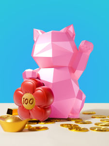 Coin Bank for Children Piggy Bank