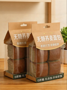 WEIGELONG | Diabetic Friendly Sugar Free Buckwheat Bread 0 Fat Whole Grain