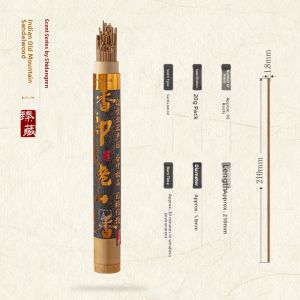 SONGYANRUMO | High-end Natural Long-lasting Incense Stick for Home Interior and Tea Aromatherapy