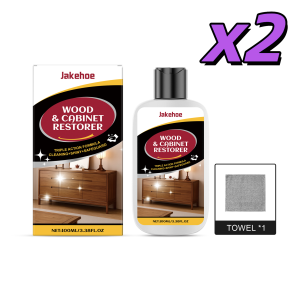 Jakehoe | Wood Cabinet Restorer Furniture Scratch Remover Wood Polish Repair Oil Multipurpose Wooden Floor Care Wood Surface Protect Agent