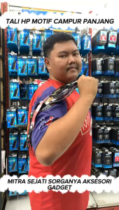 Mitra Sejati Tali Handphone Motif Campur Panjang Gantungan Handphone