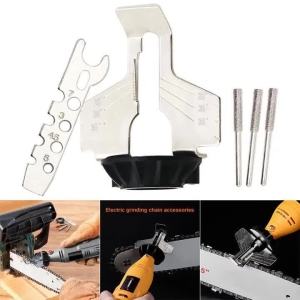 Chainsaw Sharpening Kit Saw Blade Sharpener Chainsaw Grinding Tool Rotary Sharpener Chain Machine Power Tool Accessories