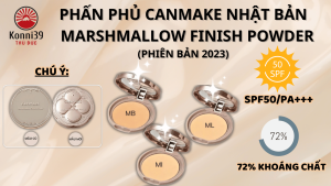 [BẢN MỚI] PHẤN PHỦ CANMAKE NHẬT BẢN SPF50+ PA+++ (HỘP 10GR)