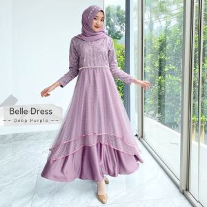 MAXY DRESS MUSLIM PESTA BRUKAT GAMIS PESTA BELA DRESS MBJ