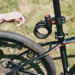 Universal Bicycle Lock Anti-theft Mtb Road Bike Steel Wire Chain Lock Motorcycle Bike Scooter Safety Padlock