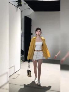 OIOI ESSE | Áo Sơ Mi Mỏng Phong Cách Casual Hè Từ Pha Trộn Tencel 70% Vải Linen 30%