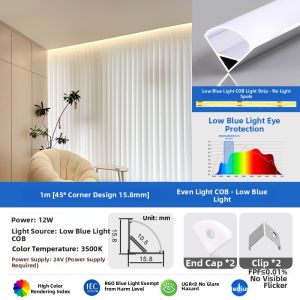 JINGYA | Recessed Reflective LED Ambient Light Strip
