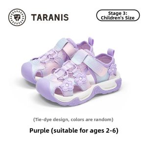 TARANIS | Breathable Soft Bottom Non-Slip Girls Sandals Flat