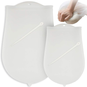 Food-grade silicone kneading bags and non-stick dough mixing bags are suitable for baking and pastry making for home bakers