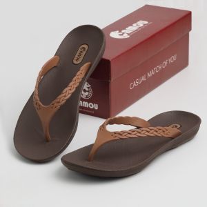 Sandal Jepit Wanita Dewasa Camou Mara Dorayaki Karet Empuk Anti Licin