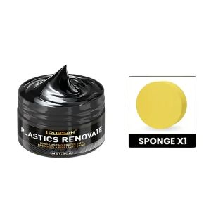 LOORSAN 30G Plastics Renovate - Car Seat & Dashboard Restoration Paste Interior Plastic & Leather Repair Cream