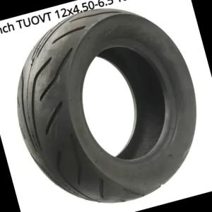 Lốp Không Săm TUOVT 12 Inch 12x4.50-6.5 Cho Xe Tay Ga Điện Phụ Tùng Bánh Xe Mini Kibe Avt Chống Mài Mòn Lốp Xe Tay Ga Cao Su