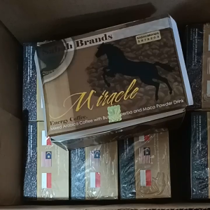 SABAH ORIGINAL 10 PCS SACHET MIRACLE COFFEE FOR MEN AND WOMEN MADE IN MALAYSIA LEGIT