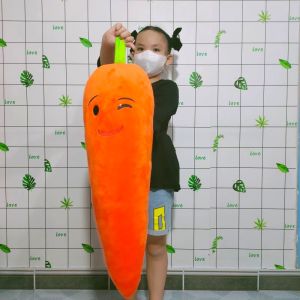 GỐI ĐI HỌC NHÀ TRẺ GỐI ÔM CHO BÉ MẪU GIÁO GIÁ RẺ HÌNH CỦ CÀ RỐT ĐÁNG YÊU