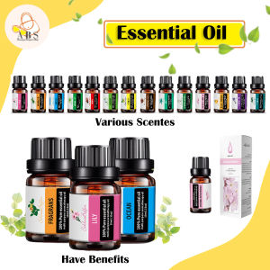 ABS 10ML Essential Oil Relaxing Aroma Diffusers Humidifiers Stress-Relief & Energy Boosting Minyak Wangi Aromaterapi Water Soluble 放松香薰油