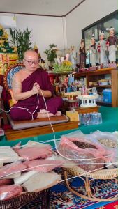 พระปิดตาเจริญทรัพย์ วิรุฬโห เนื้อเหล็กน้ำพี้ ตะกรุดเงิน