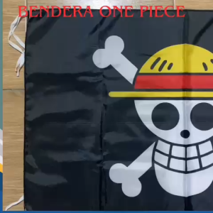 Bendera One Piece Bahan Satin Anime