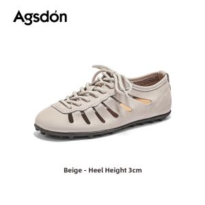 Agsdon | Breathable Perforated Duster Shoes for Women