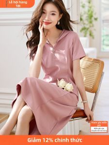 MOHANYIMEI | Belly Concealing Slim Fit Hooded Dress