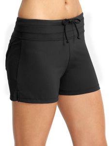 Womens Split High Waist Boxer Bikini Swimming Trunks Special Offer Liner Leak-Proof Loose Thigh-Length Wide Waist Quick-Drying Beach Pants