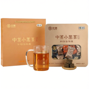 Chinatea | 5 Year Aged Anhua Small Black Tea Golden Flower Brick 240g