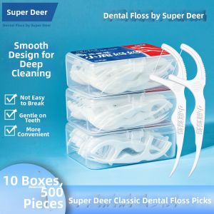 SUPER DEER | Ultra-fine Disposable Tooth Floss