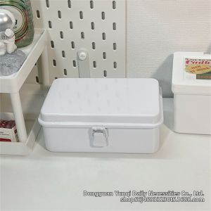 Storage Box Iron White